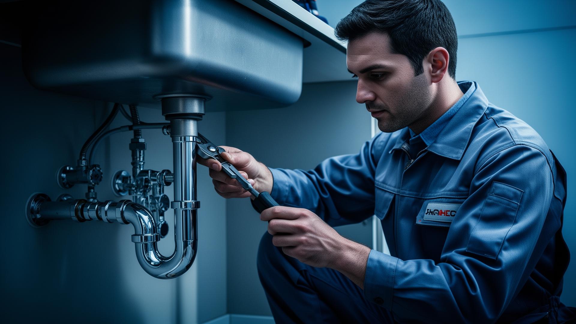 Professional plumber from A & Y Plumbing Inc working in Palm Springs