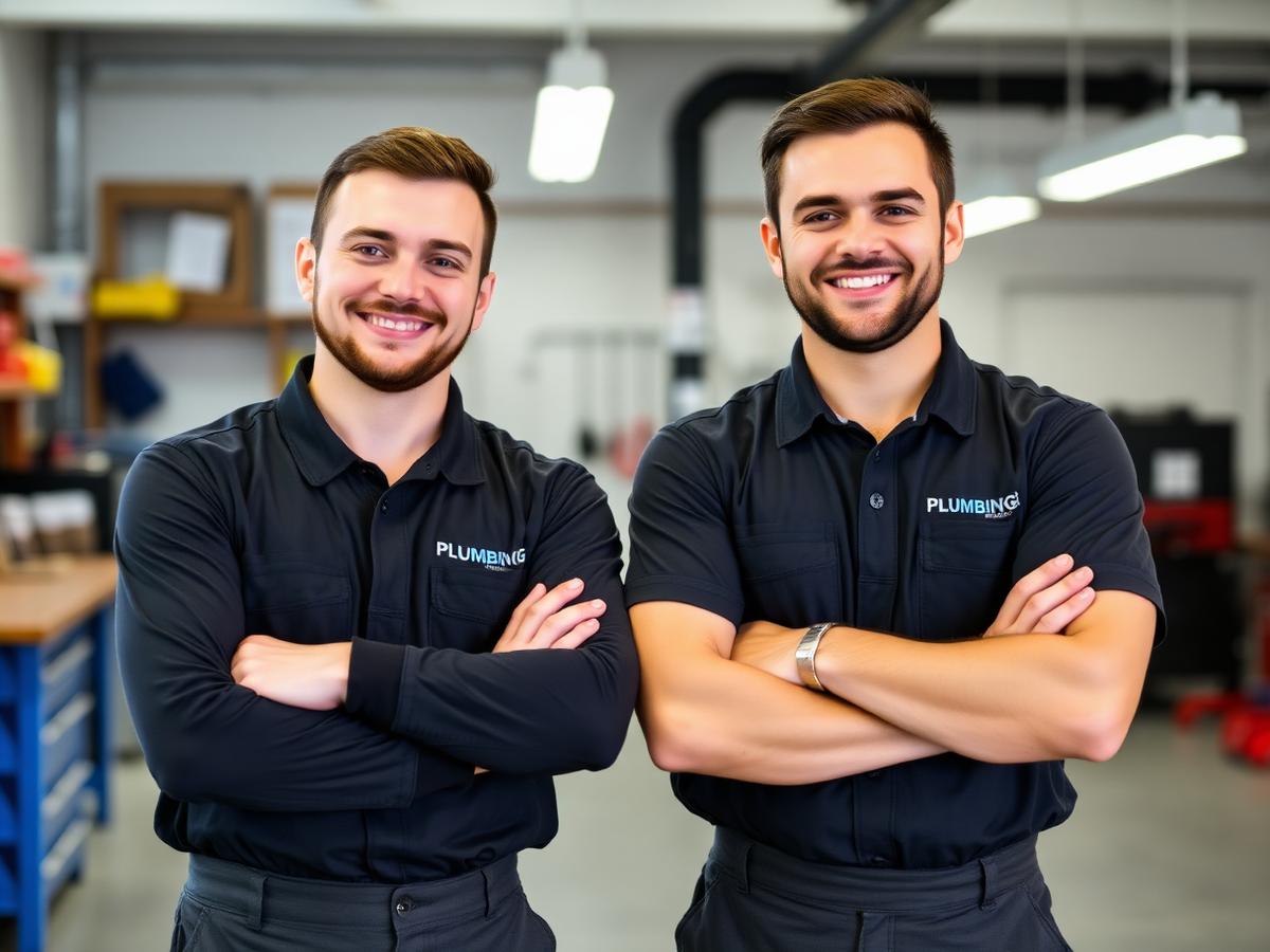 The A & Y Plumbing team
