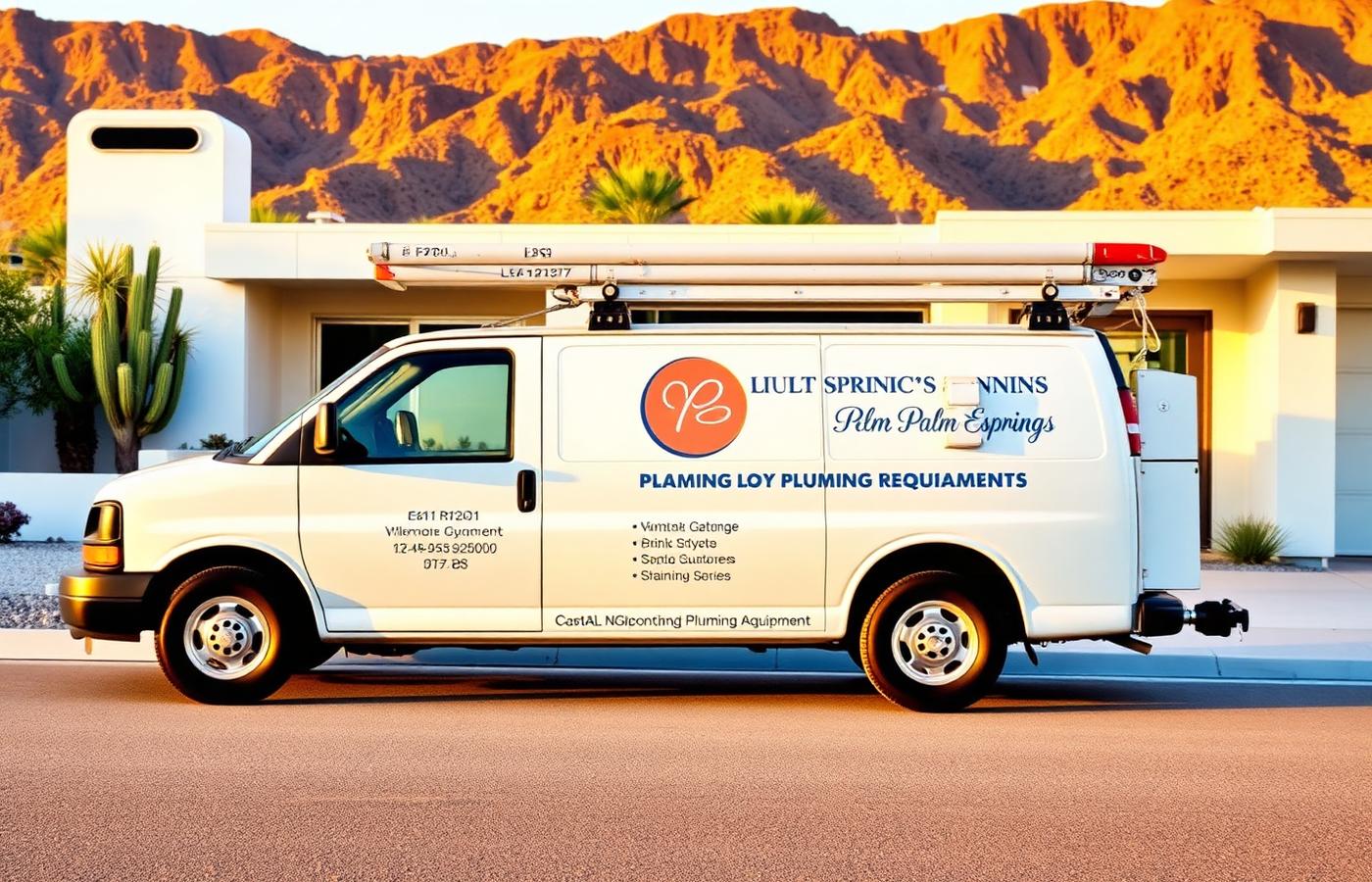 A & Y Plumbing service van